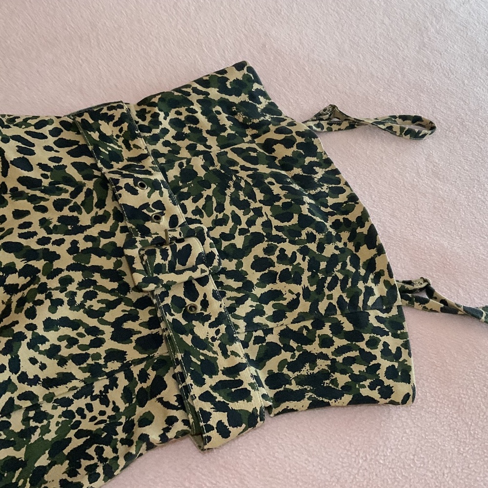 Forever 21 Animal Print Mini Dress